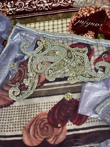 Elegant Lavender Lehenga saree