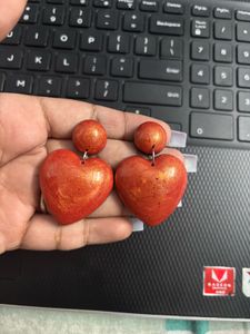 resin art handmade earrings
