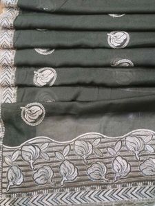 Elegant Embroidered Saree