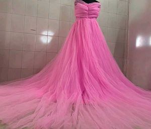 Stunning Pink Tulle Gown
