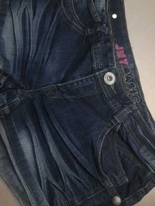 Y2k Denim low waisted shorts