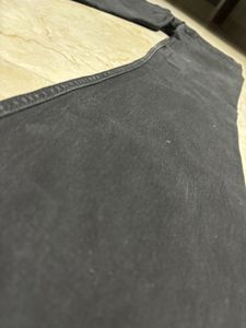 long boot cut jeans (black)