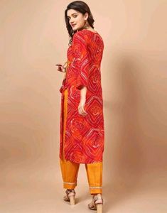 festive long kurta fresh piece.