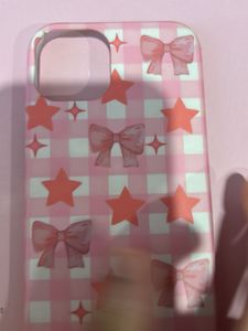 Pink Star Bow Phone Case