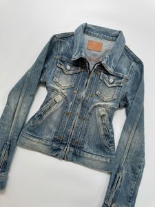 Y2K Fitted Denim Jacket