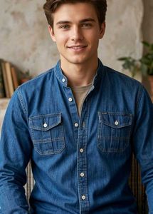 Men's Denim Shirt