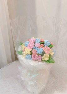 crochet forget me not flowers