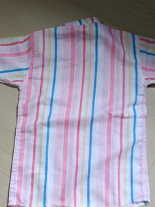 Striped Button-Down Shirt