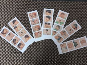 BTS Photocards and Photostrips