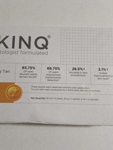 SKINQ Detan + Glow Active Facial Kit