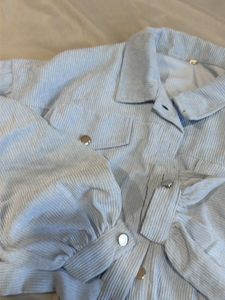 Light Blue Corduroy Jacket