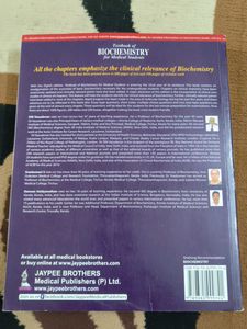 Textbook of Biochemistry for Medical Students