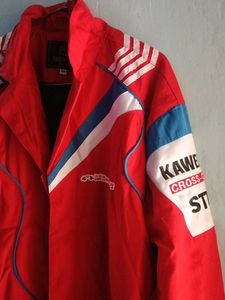 Men's Red Racing Jacket
