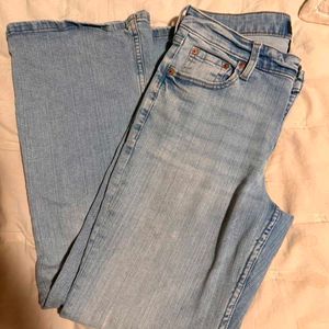 Light Wash Flare Jeans