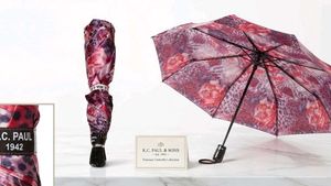 Stylish Floral Print Foldable Umbrella combo of 2