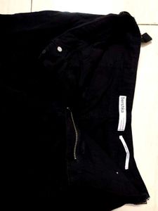 Black Cargo Jeans