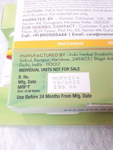 Mamaearth Ubtan Facial Kit with Turmeric &amp; Saffron