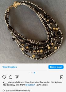 Brand New Imported Bohemian Neckpiece.