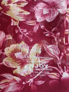 Beautiful Floral Print Saree