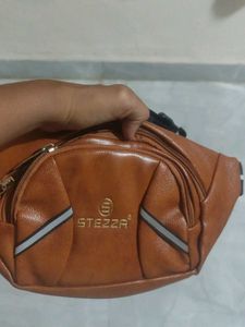 Brown Leather Fanny Pack