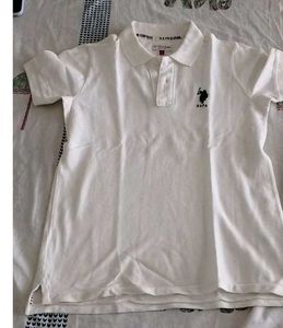 US Polo Assn White T-Shir