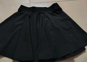 Classic Black A-Line mini Skirt