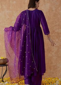 Elegant Embroidered Ethnic Gown