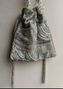 Beaded Evening Clutch Bag