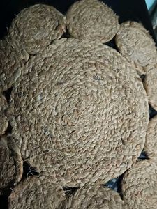Handwoven Jute table Mat