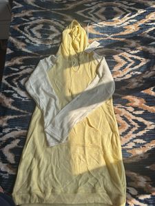 Hoodie Dress - Casual Comfort