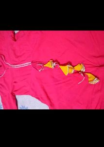 Festive Red Sharara Suit Set