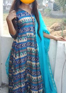 Bohemian Print Saree