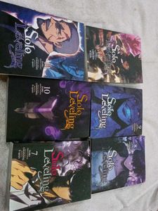 Solo Leveling Manga Volumes 6 12