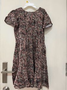 Brand New Animal Print Girls Dress 6-9 Yrs