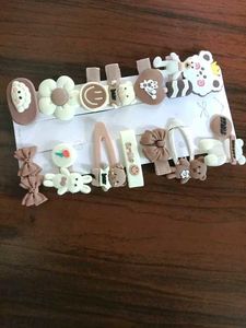 Cute Cartoon Hair Clips Set