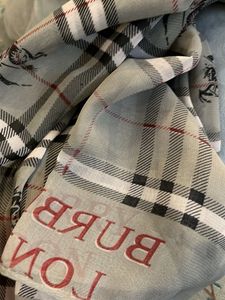 Designer Plaid Scarf