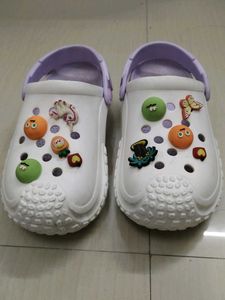 Cute Clog 'Crocs type' Shoes with Charms