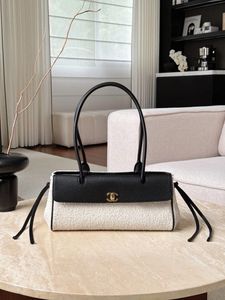 Chanel Tweed & Leather Handbag