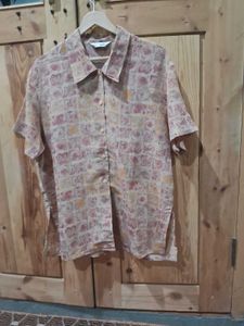 Vintage Patterned Blouse