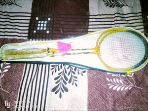 Badminton Set with 2 Racquets
