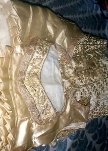 Bridal Lehenga Colour Cream