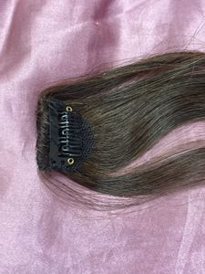 nishhair Brown Clip-In Hair bang