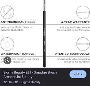 Sigma Beauty E21 Smudge Brush