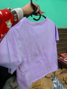 Cute Panda Heart Graphic T-Shirt crop