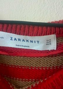 TANAKNIT Striped Crew Neck Sweater