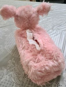 Furry Bunny as Tissue Box Cover