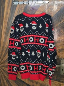 H&amp;M Festive Santa "HO" Christmas Sw