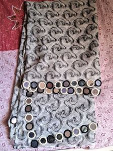 White And Black With Lovely Border