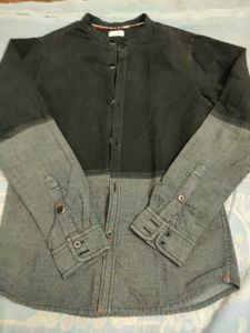 Stylish Two-Tone Shirt