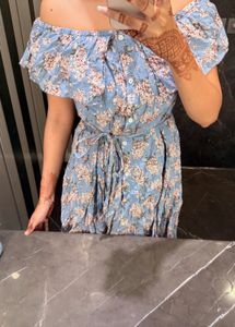 Floral Off-Shoulder Dress